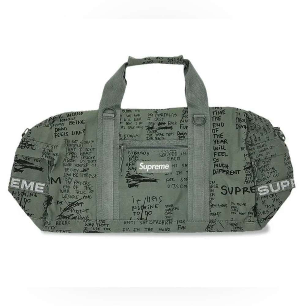 Supreme 2023 Field Duffle Bag 'Olive Gonz'